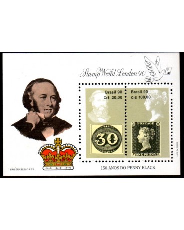 B85 150 Anos do Penny Black 27.447 Novo