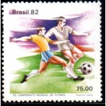C1245 Copa do Mundo da Espanha "Disputa"  27.462 Mint
