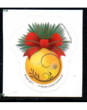 C3141 Natal 2011 Bola Amarela 27.472 Mint