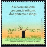 C3125 Árvores Brasileiras Tesouros Naturais -  Árvores Nascem  27.476 Mint