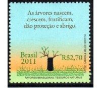 C3125 Árvores Brasileiras Tesouros Naturais -  Árvores Nascem  27.476 Mint