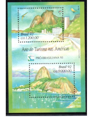 B93 Ano do Turismo nas Américas - Pro-Brasiliana 93 27.480 Novo