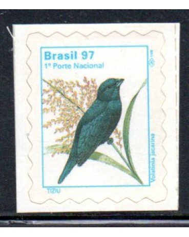 R740 Aves Urbanas - Tiziu Com moldura 27.484 Mint