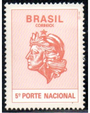 R709 Comprovante de Franqueamento 5ºPorte 27.497 Mint