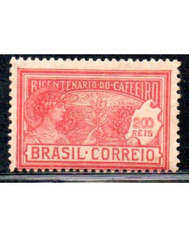 C22 Bicentenário do Plantio do Café 27.526 Mint