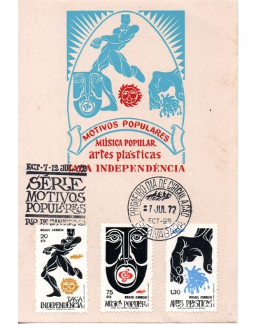 1972 Taça da Independência "Música Popular, Artes Plásticas " 27.542