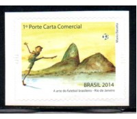 C3353 A Arte do Futebol Brasileira "Rio de Janeiro" 27.566 Mint