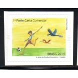 C3354 A Arte do Futebol Brasileiro "Cuiabá" 27.567 Mint
