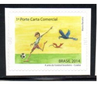 C3354 A Arte do Futebol Brasileiro "Cuiabá" 27.567 Mint
