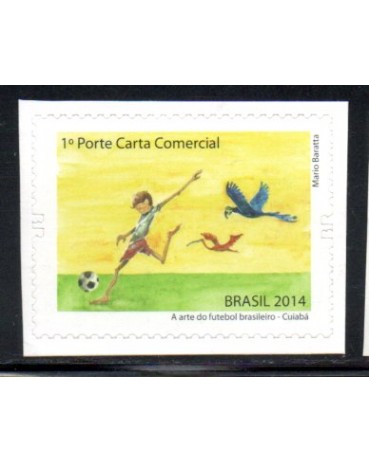 C3354 A Arte do Futebol Brasileiro "Cuiabá" 27.567 Mint