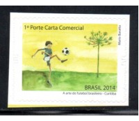 C3357 A Arte do Futebol Brasileiro "Curitiba" 27.569 Mint