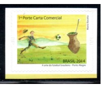 C3358 A Arte do Futebol Brasileira "Porto Alegre" 27.570 Mint