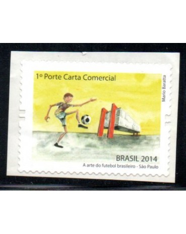 C3359 A Arte do Futebol Brasileiro "São Paulo" 27.571 Mint