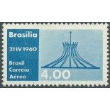 A094 - INAUGURAÇÃO DE BRASÍLIA - CATEDRAL 1960 - MINT 2402
