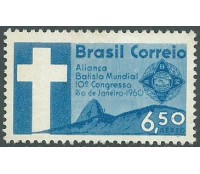 A098 - 10º CONGRESSO BATISTA 1960 MINT 2407