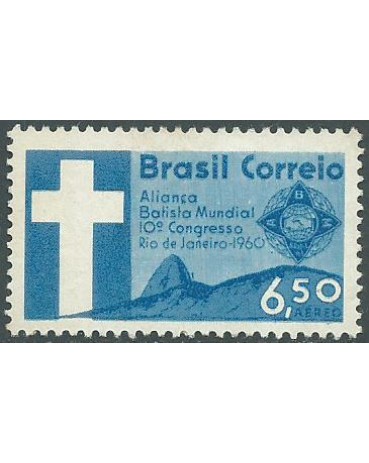 A098 - 10º CONGRESSO BATISTA 1960 MINT 2407