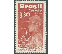 A099  50 ANOS CRIAÇÃO DO ESCOTISMO  1960 MINT 2409