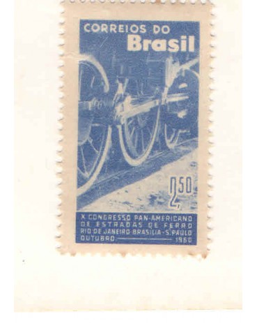 C452 MINT - 10º CONG. PAM. ESTRADAS DE FERRO 1960