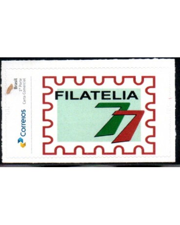 PBP027 Logomarca Filatelia77 - Autoadesivo (3698)  27.787