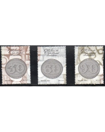 C3292/3294 Brasiliana 2013 - Destacados do Bloco - 12.749  Mint