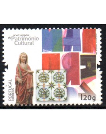 2018 Portugal Ano Europeu do Patrimônio Cultural 27.860 Carimbado