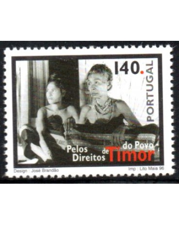 1996 Portugal  - Pelos Direitos do Povo de Timor 27.867 Mint