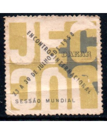 Dakar Encontro Internacional 23 a 30 de Julho de 1958 - 27.912 Leve dobra