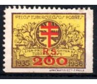 Pelo Tuberculosos Pobres "200 Reis" 1935/1936 - 27.915