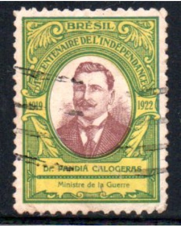 Primeiro Centenário da Independência ( Ministro Pandiá Calógeras) 27.923 Carimbado