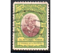 Primeiro Centenário da Independência (Presidente Affonso Penna) 27.929 Carimbado