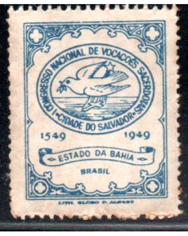 Primeiro Congresso Nacional de Vocações Sacerdotais - Salvador -  Bahia 1949 - 27.937
