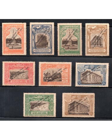 Primeira Feira Filatélica Brasileira em Porto Alegre RS - Transferida Para  1933 - 27.983 SÉRIE COMPELTA