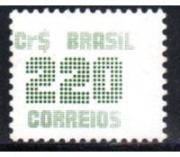 R637 Tipo "Cifras"  Cr$220 Verde 28.081 Deslocamento