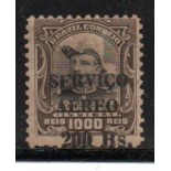 A002 Oficiais Hemes da Fonseca Com Sobrecarga Preta 28.099 Deslocamento 200 rs sobre o Picote - Novo
