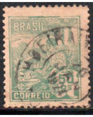 R177 Vovó "Indústria" Verde 50 Rs. 28.110 Carimbo Cachoeira - Ba 20 JAN 24