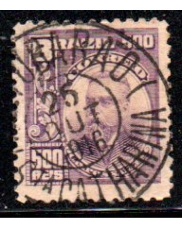 R143 Alegorias Republicanas "500 Rs. Violeta Campos Sales 28.112 Tubarão S. Catharina 