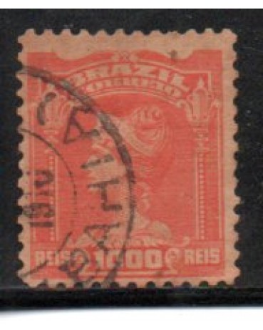 R146 Alegorias Republicanas 1.000 Rs Vermelho 28.116 Bahia 1910