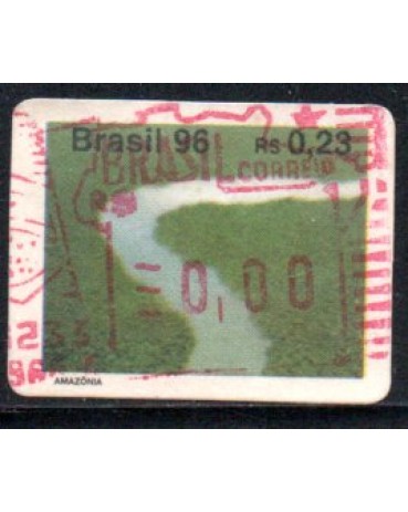 R719 Turismo no Brasil 1996 Rio Amazonas RS 0,23 - 28.132 Carimbo 0,00 