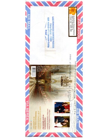 Canadá 2011 Envelope Circulado Para Salvador - Bahia 28.229