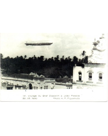 Zeppelin em João Pessoa - PB 28.05.1930 -  28.243