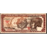 Brasil C112 Mbc 1962 Série 094 Cinco Cruzeiros 28.310