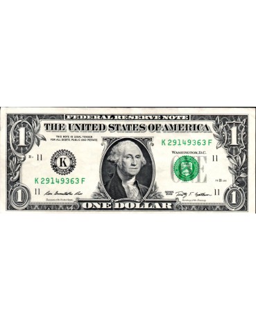 Estados Unidos 1 Dólar Letra (K) 28.318