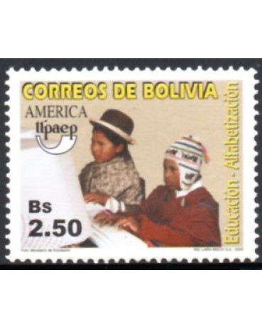 Bolívia 2002 Educação - Alfabetização 28.392 Mint