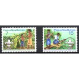 Escotismo Papua Nova Guiné 1976 50 Anos do Escotismo 28.398 Série Completa Mint