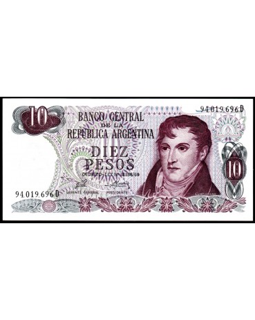 Argentina 1973 Dez pesos Fe 28.411