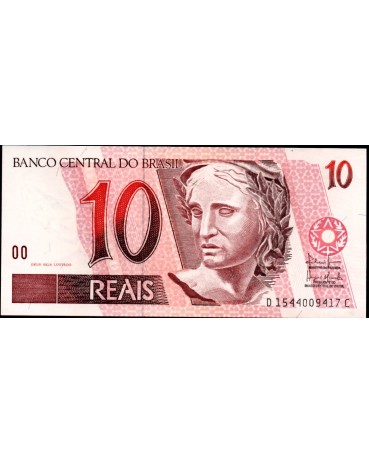 Brasil C-296 "DC" 2003 Dez Reais Fe 28.438