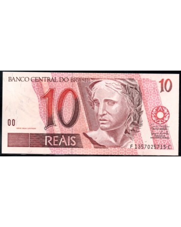 Brasil C-300 "FC" 2010 Dez Reais Fe 28.441
