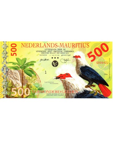 Netherlands - Mauritius 500 Mint 28.480