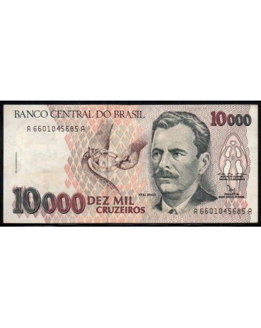 Brasil C224 Sob 1991 Dez Mil Cruzeiros 28.522