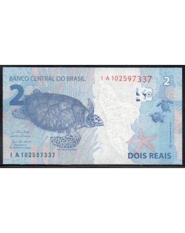 Brasil C339 Fe 2 Reais 2021 IA Efígie da República 28.528